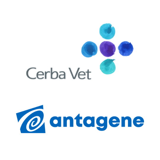 Cerba Vet and Antagene logos.